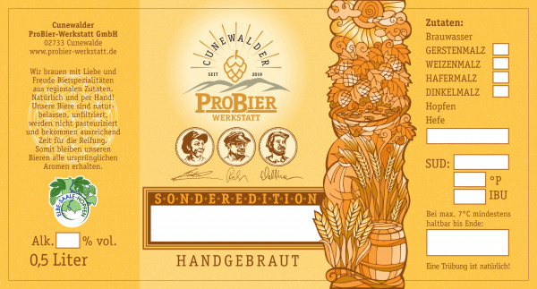 ProBier - Ingwer Bier